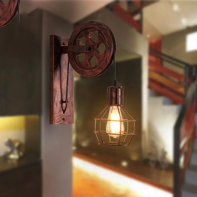 Vintage Wall Lamp Display