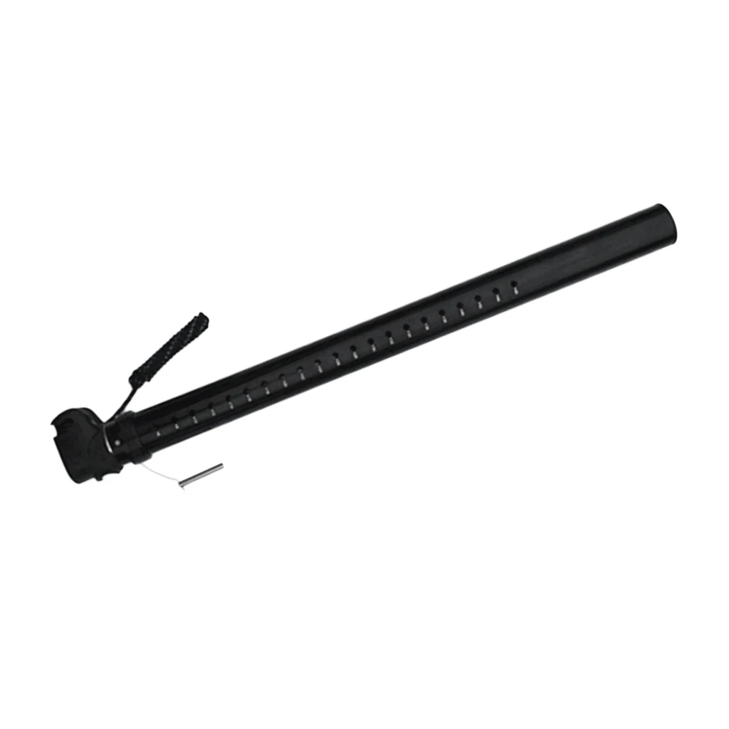 

Deluxe Windsurfing Mast Extension Rod Mount - 45cm Long Adjustable - Black