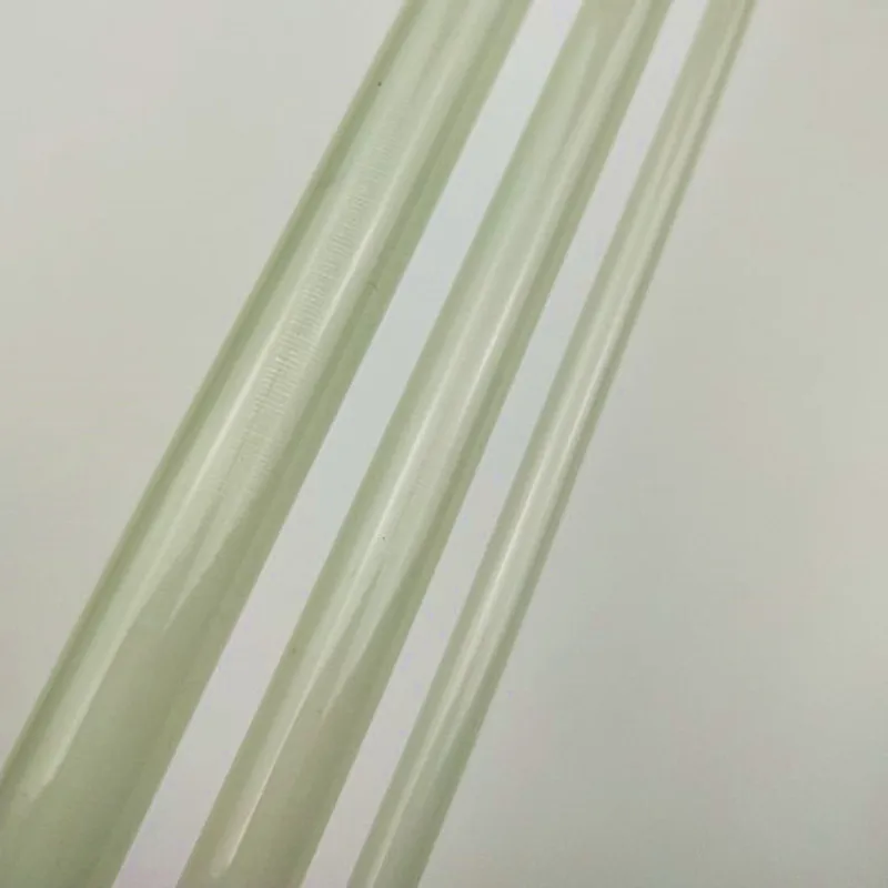 Прозрачный белый стекловолокно муха стержень пустой. Прозрачный белый цвет рыболовные удочки заготовки