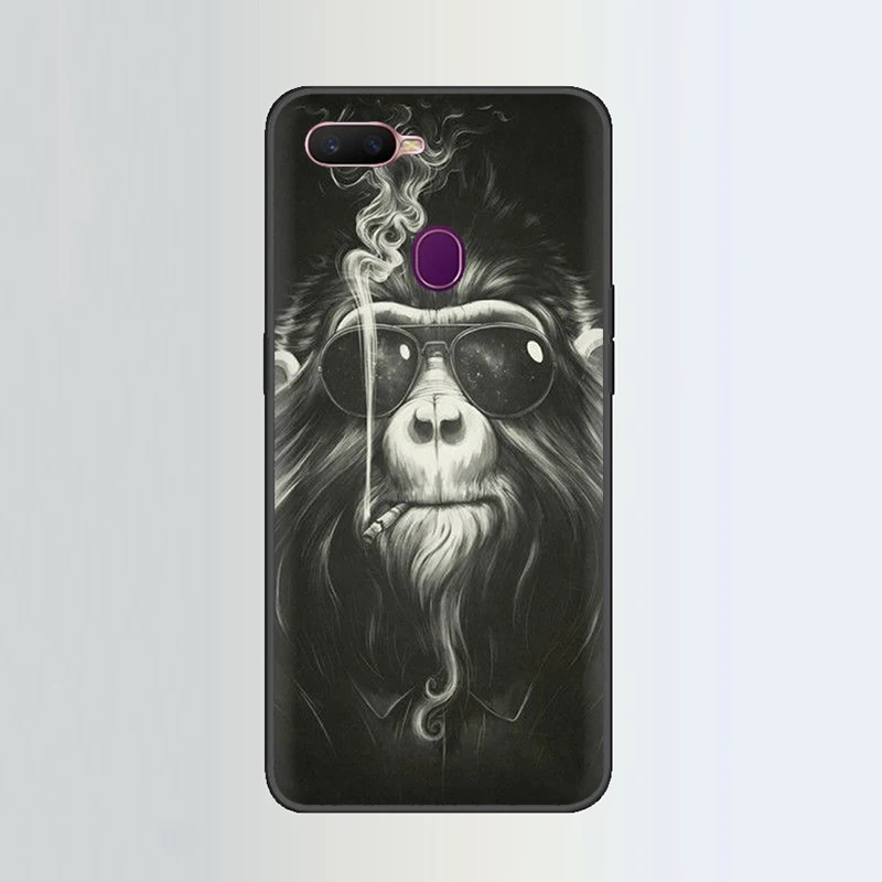 B3 Чехол для телефона Amazing Monkey Smoke Для OPPO K5 A5 A9 Reno Z 2 10X Ace 2Z 2F Realme 2 A5 3 5 pro XT X2 X Lite Q - Цвет: B3