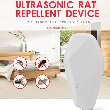 

Ultrasonic Mosquito Insect Killer AC 110-250V Ultrasound Mouse Cockroach Repeller Device Rats Mosquito Killer Pest Control