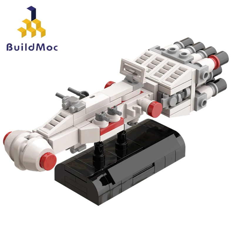 Buildmoc Space Wars легендарный CR90 кореллийский Корвет Tantive IV-Rebel блокад бегун
