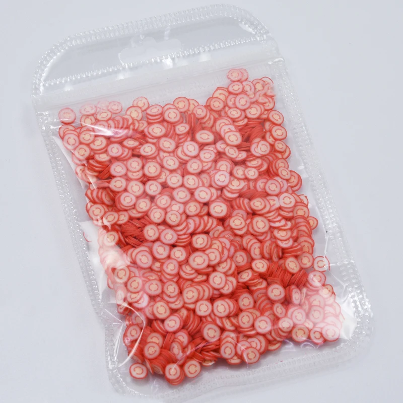 pattern20 23 стиля Fimo тростниковые ломтики 10000 шт 3D фрукты фимо-трости Полимерная глина наклейки для ногтей советы Ломтики украшения - Цвет: pattern20