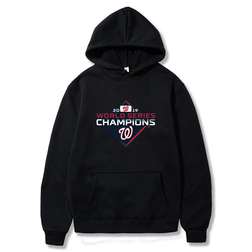 Hoodies Men women Nationals world series champions Hoody Male Long Washington Men's Sweatshirt Mens hip hop - Цвет: 5