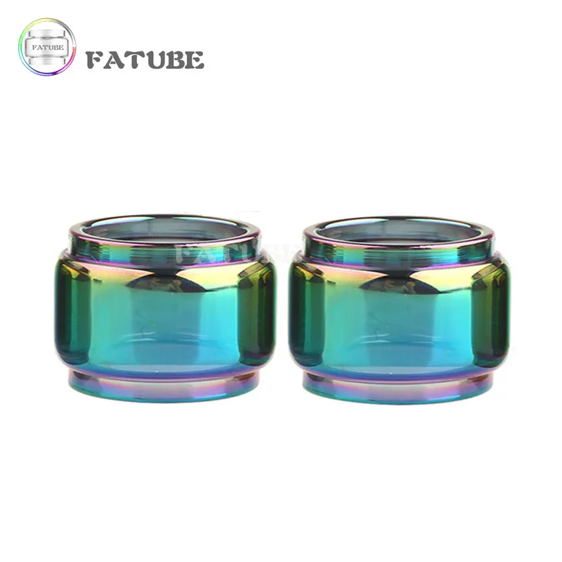 Радужная пузырьковая стеклянная трубка FATUBE 2 шт. для ZEUS X MESH/Zeus Dual RTA 4 мл/ZEUS 5 мл/Zeus Sub