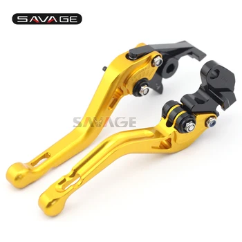 

For YAMAHA FZS600 FAZER XJR 400/R XJR400 XJR400R Motorcycle Accessories CNC Aluminum Adjustable Short Brake Clutch Levers Gold
