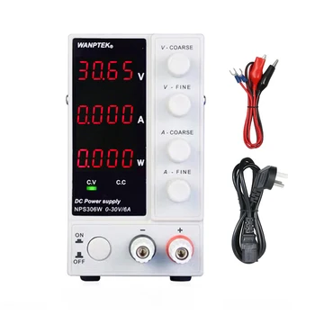 

NPS306W 30V6A Adjustable DC Power Supply 4 Digital Display Laboratory Tests Regulated Switching Power Supply For Phone Repair