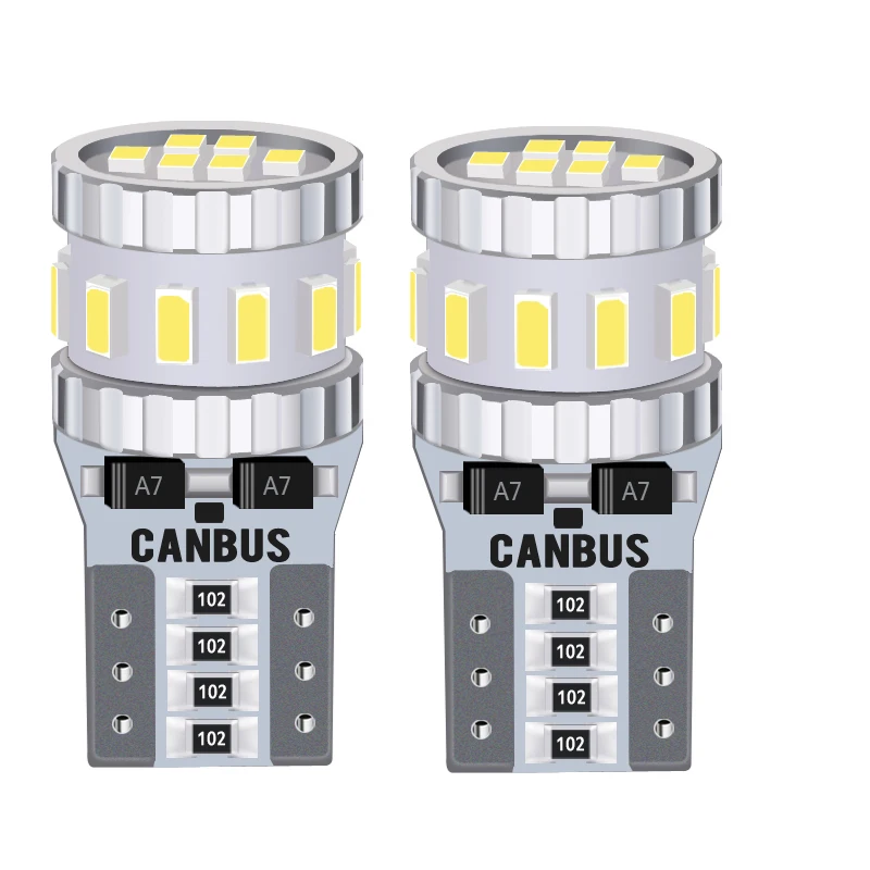 Светодиодная лампочка Canbus 2X T10 168 2825 светильник салона автомобиля лампа багажника