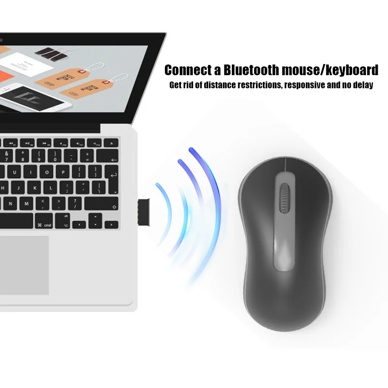 Беспроводной защитный Мини-ключ USB Bluetooth 5,0 разъем адаптера для компьютера ноутбука VDX99