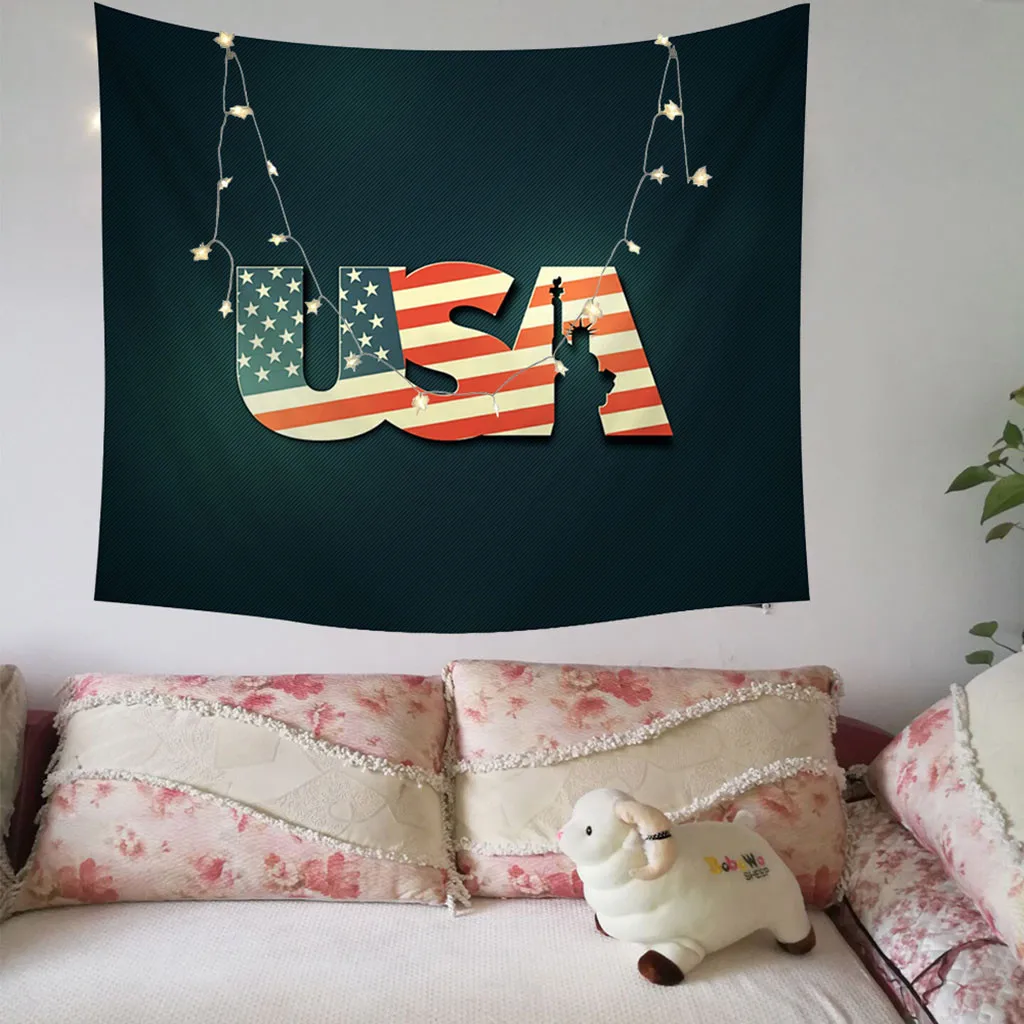 Новое поступление модный 150x200cm американский День Независимости сад флаг домашний декор Печать флаг высокого качества Пользовательский Флаг CD