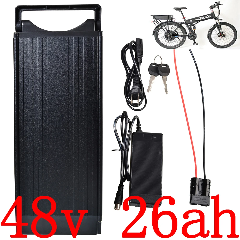 48V 1000W 2000W Ebike аккумулятор 25AH Электрический велосипед батарея 20AH 23AH 26AH литий-ионный