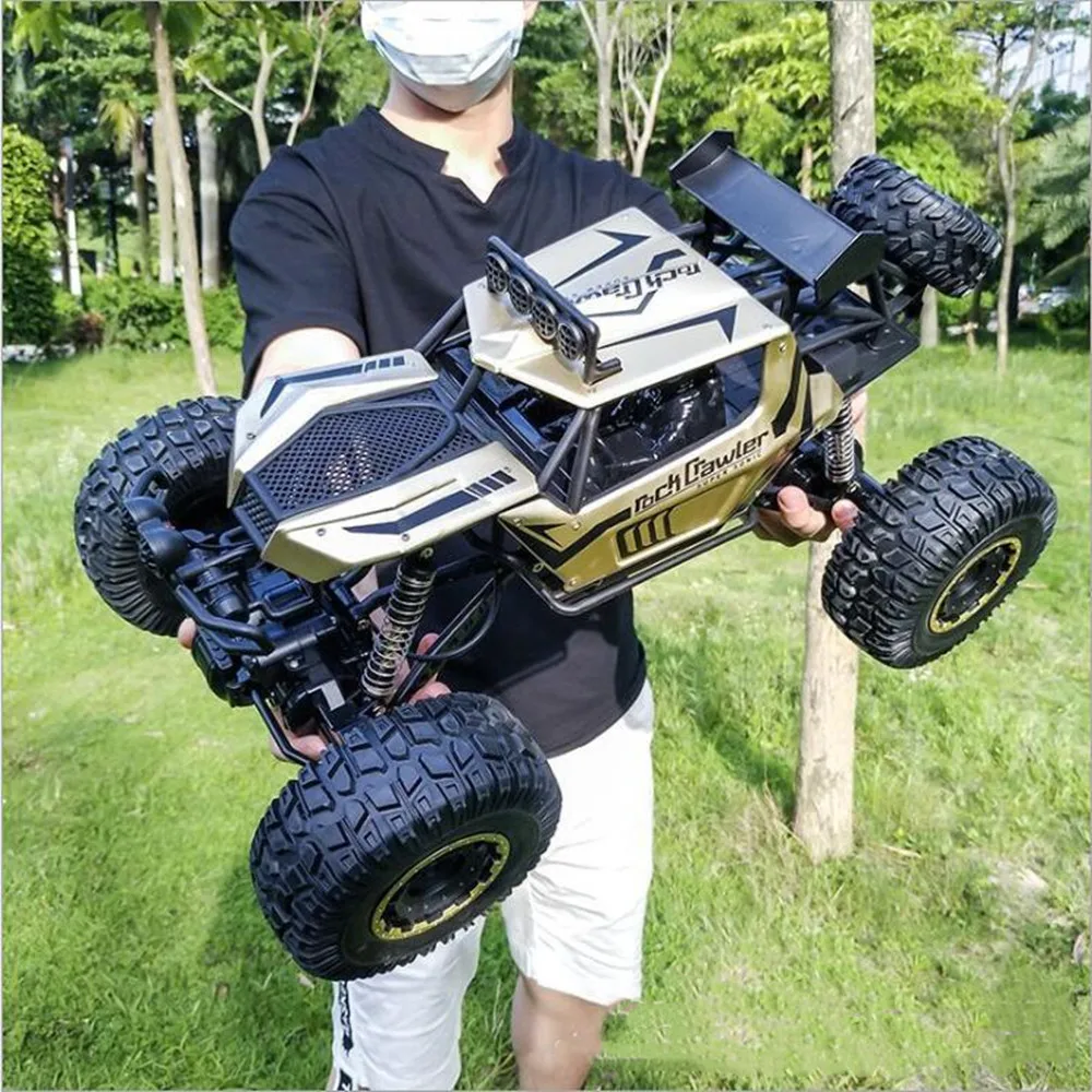 

1:8 50CM 4WD RC Car Updated Version 2.4G Remote control Buggy 2020 high speed Bigfoot Trucks Off-Road jeeps Toys for Children