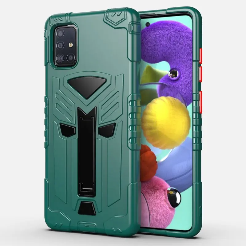 Противоударный защитный чехол для Samsung Galaxy M40S 2 в 1 силиконовый + жесткий телефона