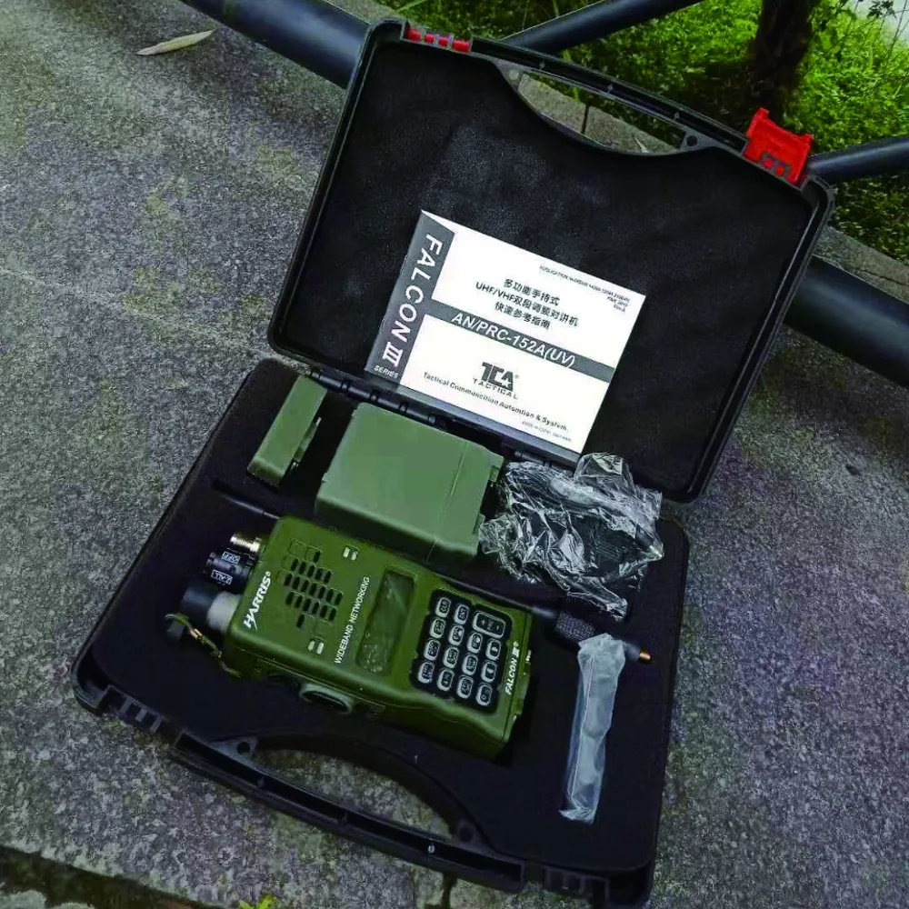 TCA AN/PRC-152A(UV) тактический CS военный MBITR IPX7 VHF UHF многофункциональная рация сестра Харрис три PRC-152 радиоприемник