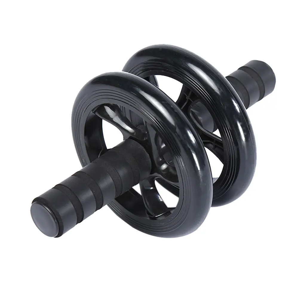 

Gym Ergonomic Design Home Strength Muscle Training Unisex Fitness Workout Roller Wheel Abdominal Exercise Equipment Double
