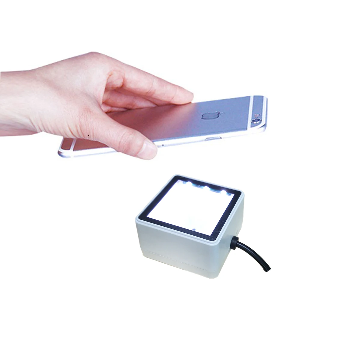 TEKLEAD USB Barcode Scanner 2D MIni QR Code Reader Automatic Scan Module for Mobile Payment Self-service Cinema Ticket Machine