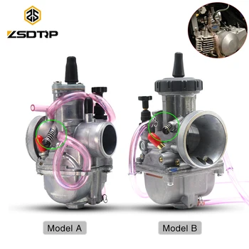 

ZSDTRP Universal 28 33 35 36 38 mm PWK Carburador Motorcycle Carburetor For Mikuni For KEIHIN FCR PWM PE Carb YZ KX CR RM SX
