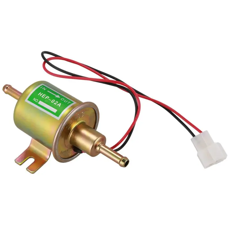 12V электрический топливный насос встроенный бензиновый низкая Pressupe Hep-02A