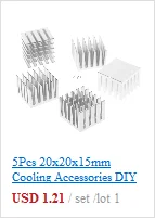 25*25*7 мм DC 5V 12V 2-контактный кулер безщеточный Чипсет радиатора мини вентилятор охлаждения 2507