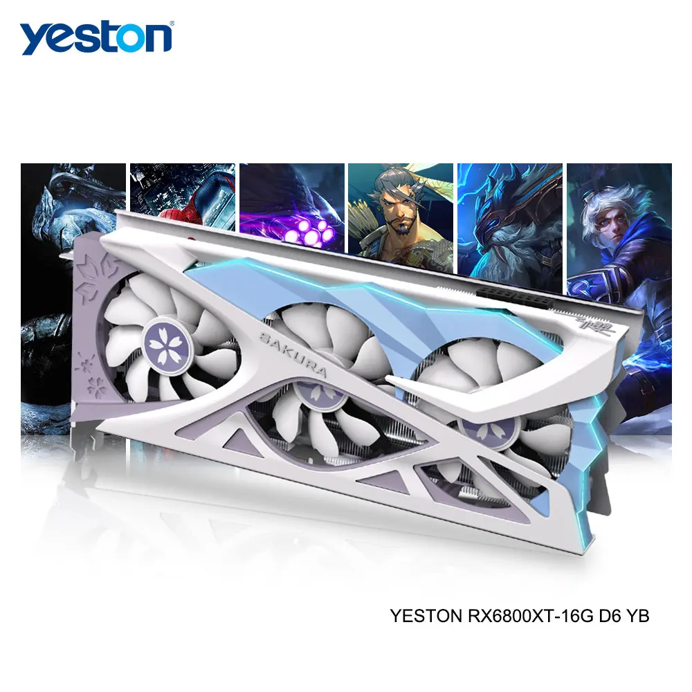 VASTARMOR RX 6800 XT 16GB 256bit 16000mhz GDDR6 gaming Graphics Card AMD  Radeon GPU Computer card 16gb video card for desktop - AliExpress