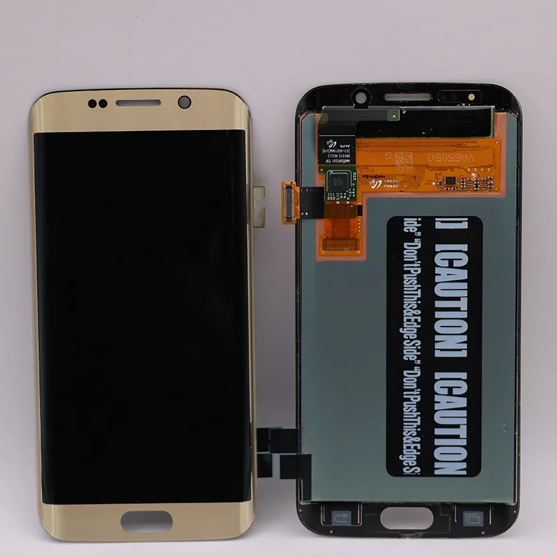 5,1 ''Супер AMOLED дисплей для SAMSUNG Galaxy S6 edge lcd G925 G925I G925F сенсорный экран дигитайзер