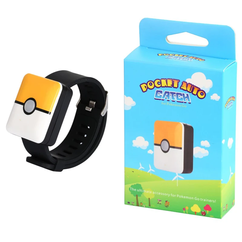 Автоматический захват для Nintendo PokemoGO Plus перезаряжаемый Bluetooth браслет часы игра