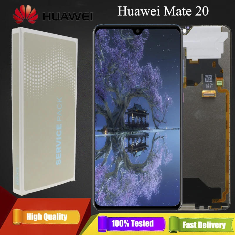 

New Original For Huawei Mate 20 LCD Display with frame Touch Screen Digitizer Assembly Repair for Huawei Mate 20 LCD Screen