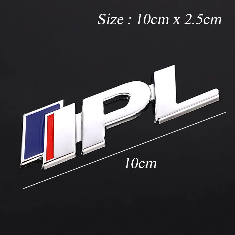 IPL 3D металлическая хромированная автомобиля стикер-значок на автомобиль эмблемы-наклейки для Infiniti Q50 Q50L Q30 Q70 G25 QX60 QX70 FX35 FX37 авто-Стайлинг