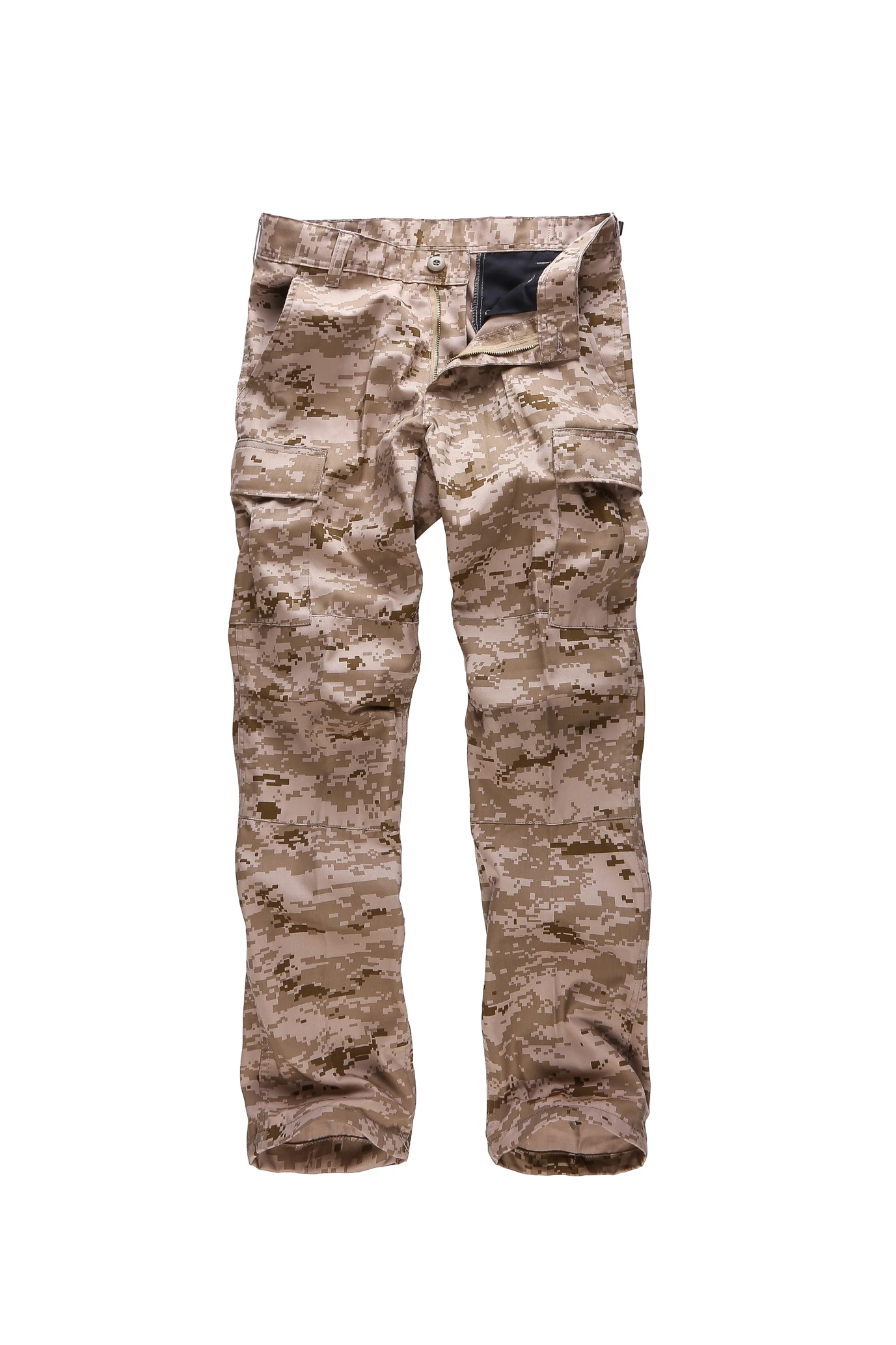 Desert Digital Camo Мужские военные армейские штаны BDU, уличные модные повседневные рабочие охотничьи брюки-карго на молнии - Цвет: Desert Digital Camo