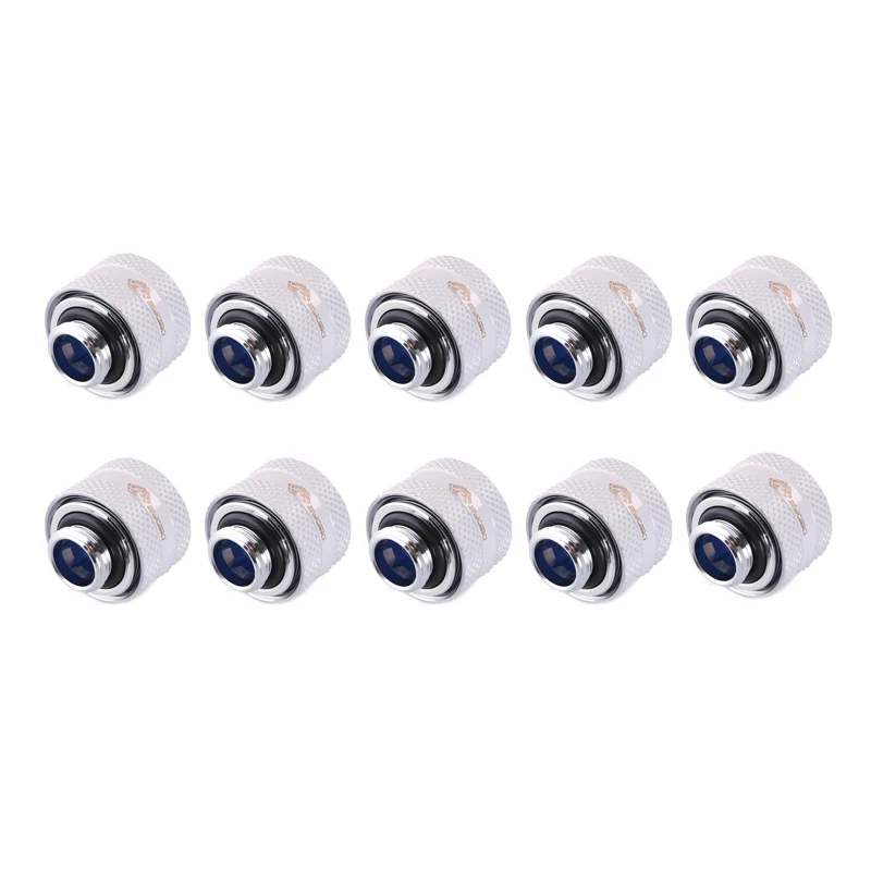 Fora do Tubo Encaixes de Compressão da Mão Pces Bykski Anti Duro 10x14mm Preto Vermelho Branco Ouro Prata Azul g1 - 4 B-fthtj-l14 10 - Imagem 6