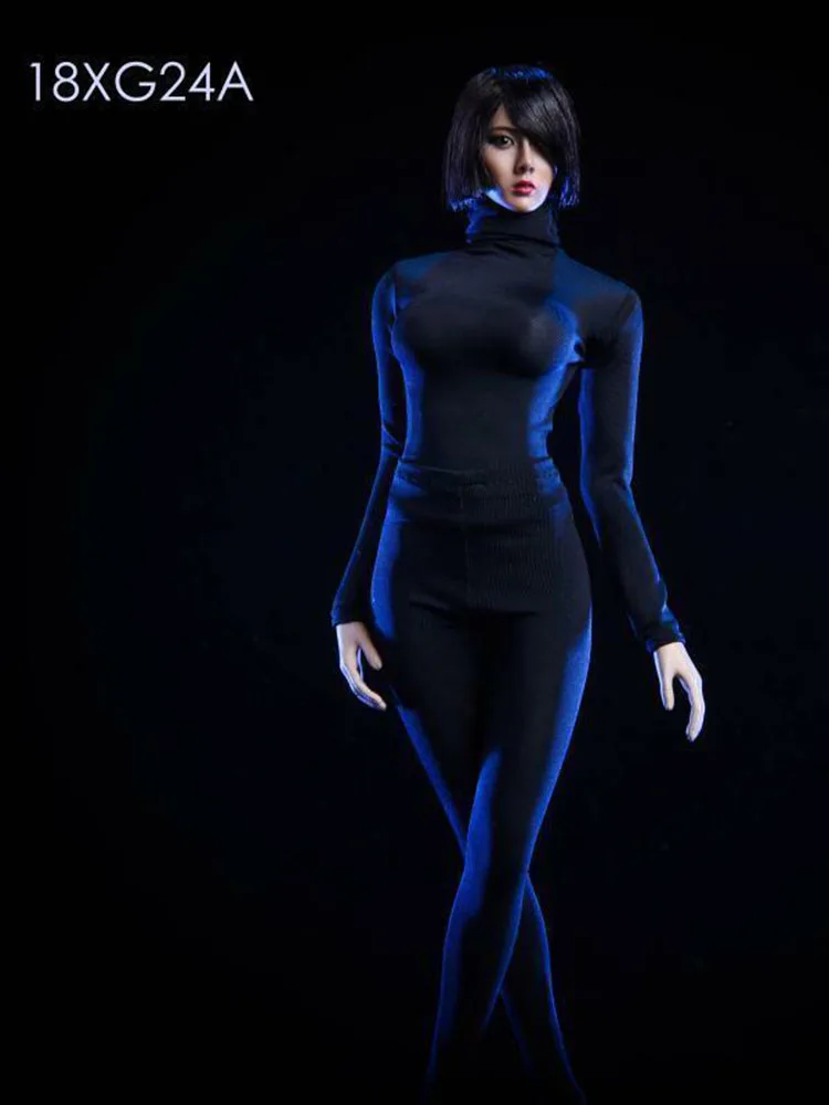 VSTOYS 1/6 Female Costume Suit High Collar Tights 18XG24A Fit 12&quot Action Figure Body Model | Игрушки и хобби