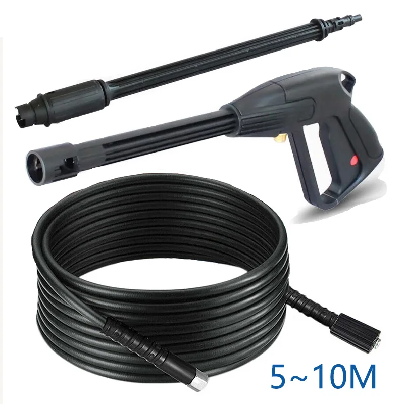 

160 Bar High Pressure Car Washer Power Spray Gun Lance Pressure Washer Cold Water Replacement Clean Hose Washer Tube