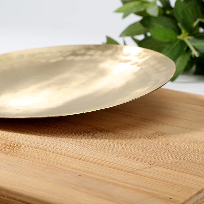 Pure copper tofu pudding spoon shovel head brass Chinese food uncongealed beancurd scoop wooden handle kitchen tool