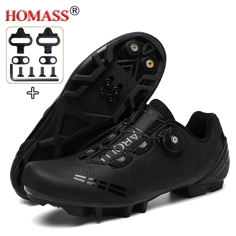 SPD Велоспорт Обувь Кроссовки MTB Мужчины Женщины Горная Велосипедная Мужская
