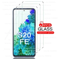 3PCS HD Klar Gehärtetem Glas für Samsung Galaxy S20FE S20 FE S 20 Glauben S20FE A12 Screen Protector HD klar Explosion-Proof Film