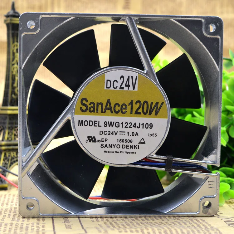 

Free Delivery.12 cm 12038 24 v 9 wg1224j109 metal high temperature cooling fans