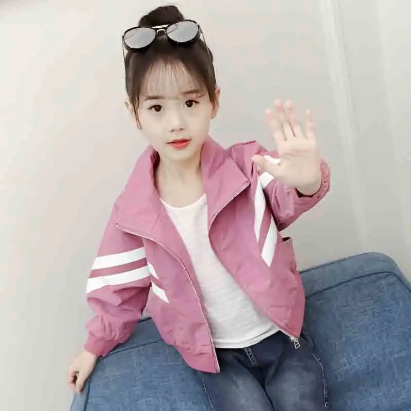 

Girl'S Coat 2020 New Style Spring Childrenswear Korean-style Western Style Casual Jacket GIRL'S Fashionable KID'S Jacket Spring