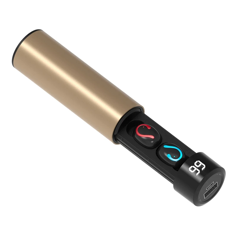 Мини T1 TWS V5.0 Bluetooth наушники 3D стерео наушники с микрофоном Портативный hifi глубокий бас звук беспроводная двойная гарнитура