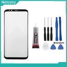 S8 S8 Plus S9 Note 8 Note 9 10 передняя внешняя стеклянная крышка для объектива для samsung Galaxy S10 S10 Plus ЖК-стекло и B-7000 15 мл клей и инструменты