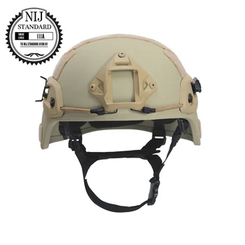 

NIJ Level IIIA Mich2000 bulletproof helmet Desert Tan Mich Aramid Helmet ACH Ballistic Helmet full cut MICH 2000 kevlar Helmet