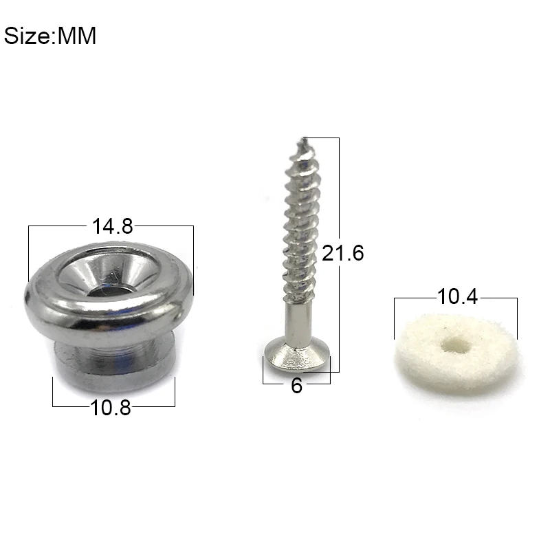 2 шт. грибы на гитарном ремешке кнопки металлический ремешок замки укулеле
