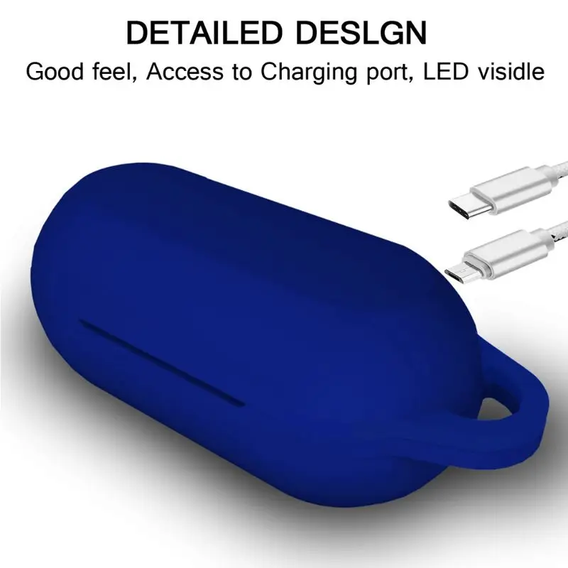 Силиконовый защитный чехол полное покрытие для Anker Soundcore Liberty Neo Acc F3MA