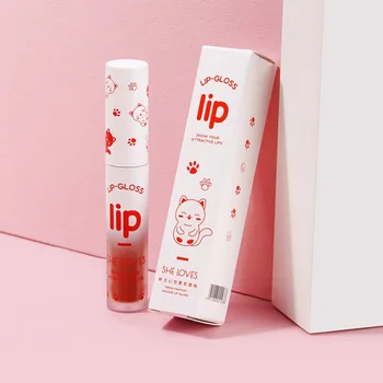 

6 Color Matte Lipgloss Sexy Liquid Lipstick Long Lasting Cosmetic Lip Glaze Makeup Easy to Color Waterproof