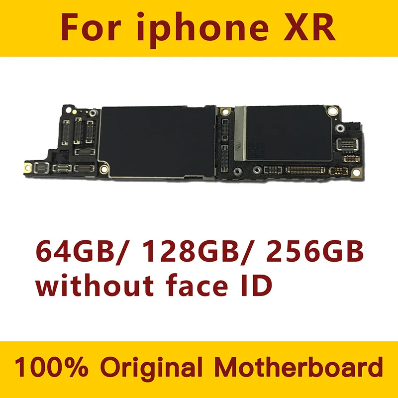 Заводская разблокированная материнская плата для iPhone XR без распознавания лица