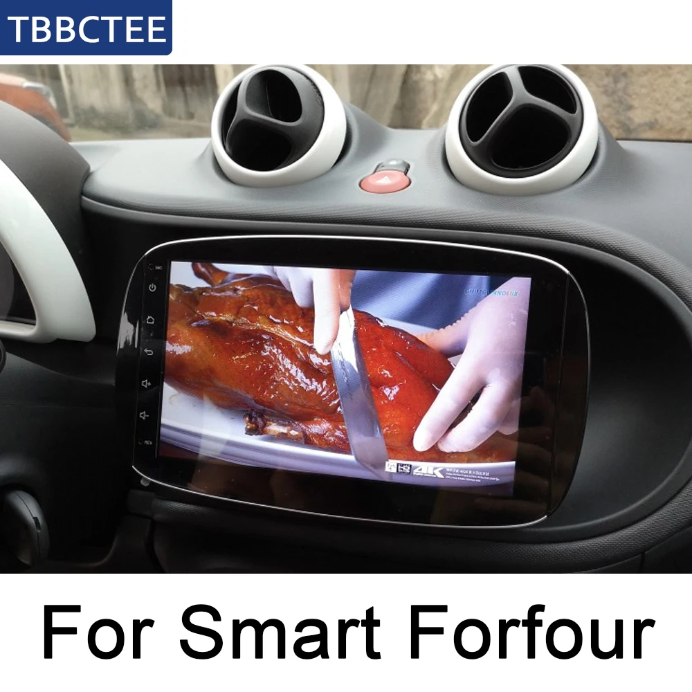 For Smart Forfour 2014~2019 Car multimedia Android Autoradio Car Radio GPS player Bluetooth WiFi Mirror link Navi WIFI HD Screen