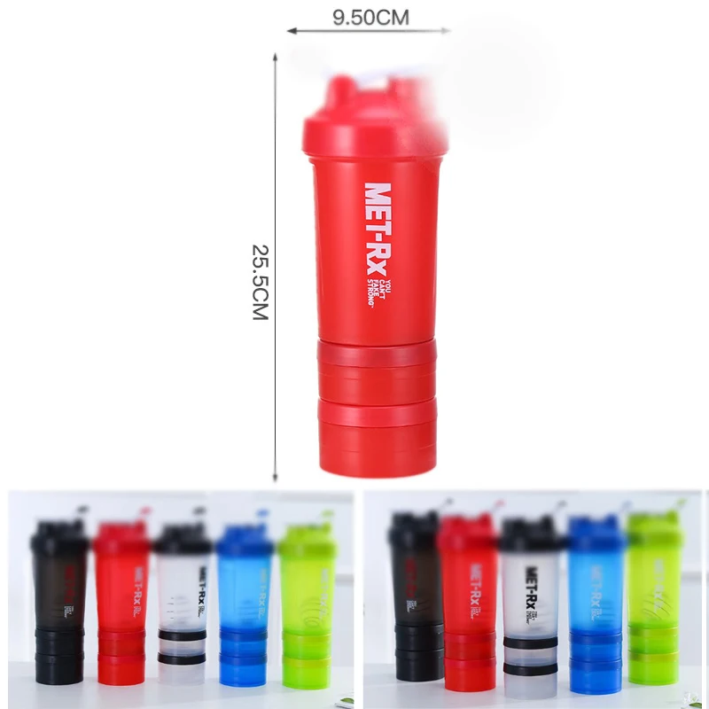 450мл Drinkware Спортивный зал Питьевая бутылка Фитнес Shaker бутылки спортивное питание Protein Box сывороточный порошок Mixer чайник Пластиковые бутылки питьевом шейкер спортивный для протейна