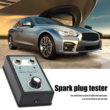 

Zinc Aluminum Alloy Dual Hole Car Auto Spark Plug Tester Ignition Plug Analyzer Scope of Application 12V Gasoline Car