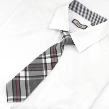 Fashion 30cm Cotton Floral Striped Vintage Kids College Casual Necktie Girl Cute School Daily Uniform Bow Tie Shirt Accessories