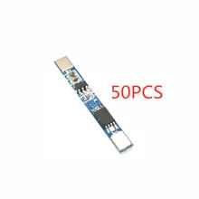 50 шт. Одиночная 3,2 В литий-железная фосфат защитная доска-планшет может быть точечной сварной 2.5A предел тока