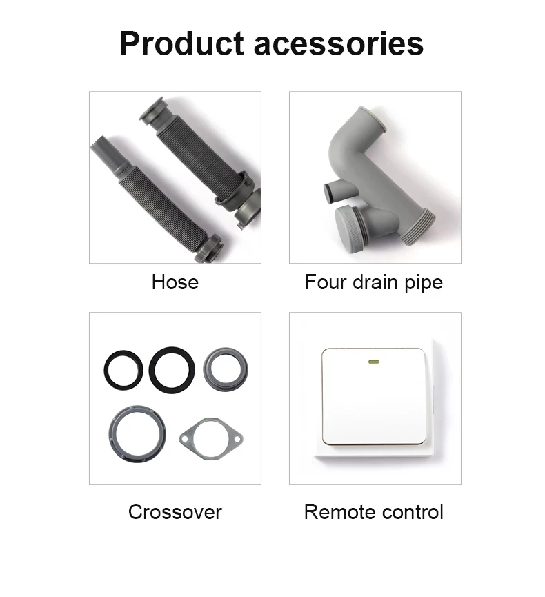 370W Kitchen Garbage Disposal Crusher Food Waste Disposers Stainless Dteel Grinder Appliances 3